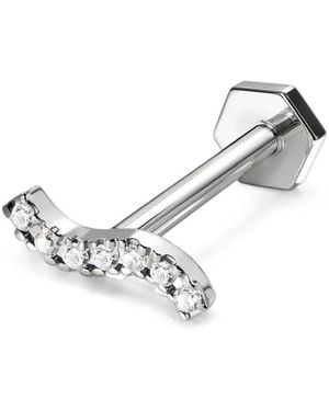 SABOTEUR Boucles D'Oreilles À Diamants - Métallisé