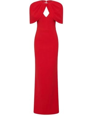 Rebecca Vallance Elegant Long Dress - Red