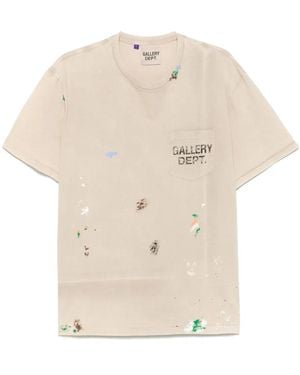 GALLERY DEPT. Camiseta Vintage Logo Painted - Neutro