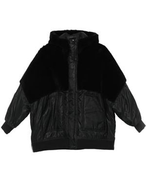 Blancha Hooded Parka - Black