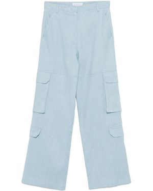Manuel Ritz Gerade Cargohose - Blau