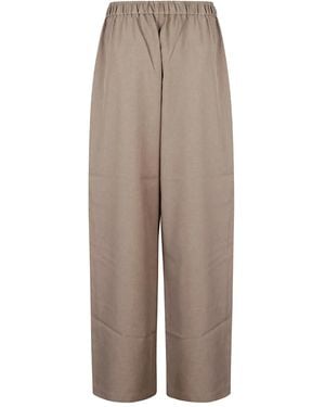 Frankie Shop Pantaloni Con Vita Elasticizzata - Neutro