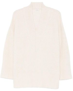 JOSEPH Noel Pullover Mit V-Ausschnitt - Weiß
