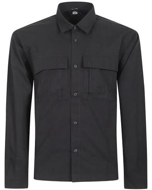 C.P. Company Metropolis Flap-Pocket Shirt - Black