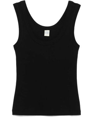 Flore Flore Organic-Cotton Tank Top - Black
