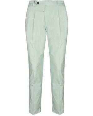 Berwich Pleated Trousers - Green