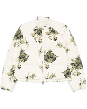 Moncler Nasso Puffer Jacket - White