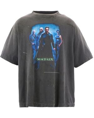SAINT Mxxxxxx Matrix T-Shirt - Blue
