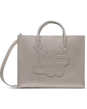 Munthe Logo-plaque Tote Bag - Grey