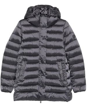 Save The Duck Wattierte Kapuzenjacke - Grau