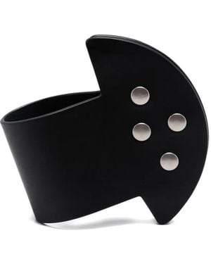 Rick Owens/Hollywood Anthem Cuffブレスレット黒 Shop Black Hollywood Anthem Cuff Bracelet on Sale at BeyondStyle