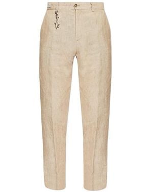 Paul & Shark Pantalon À Breloque Requin - Natural