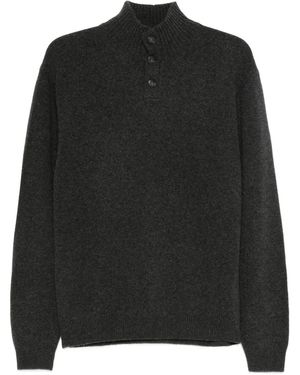 Daniele Fiesoli Pullover Mit Stehkragen - Schwarz