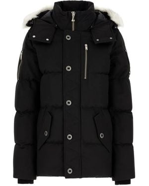 Moose Knuckles Button Jacket - Black