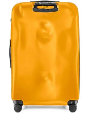 Crash Baggage Dented Hard-Shell Luggage - Orange