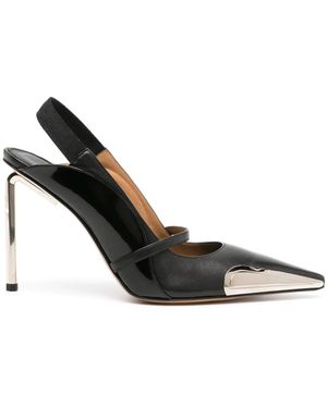 Off-White c/o Virgil Abloh Pumps Allen Con Cinturino Posteriore 100Mm - Nero