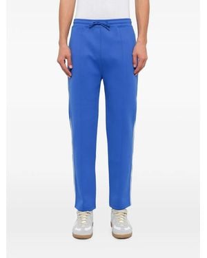 KENZO Reverse Stitch Track Trousers - Blue