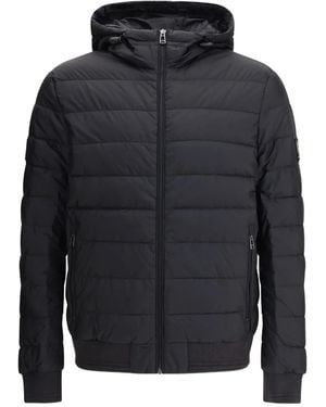 Belstaff Control フーデッド キルティングジャケット - グレー