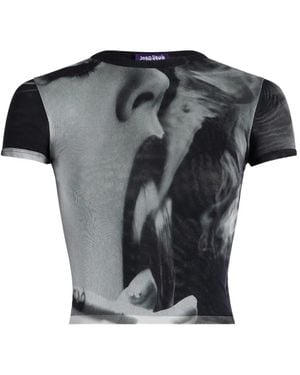 Jean Paul Gaultier Print T-Shirt - Grey