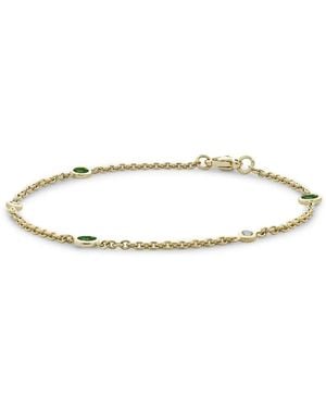 Pragnell 18Kt Sundance Emerald And Diamond Bracelet - White