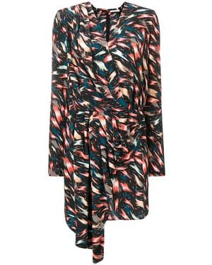 Givenchy Asymmetric Printed Dress - White