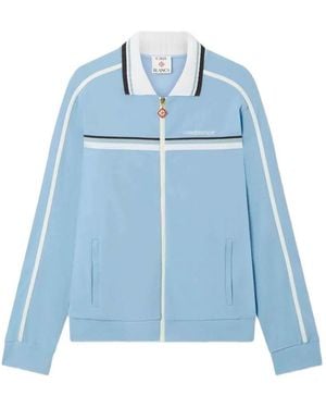 CASABLANCA Sweater Met Rits - Blauw