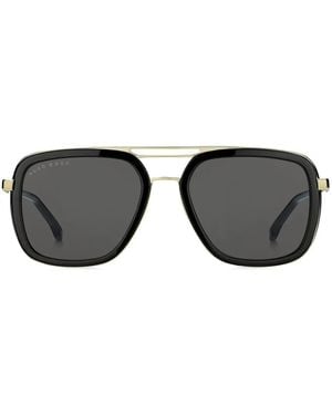 BOSS Square-Frame Sunglasses - Black