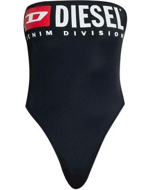 DIESEL Cecilia-D-Core Logo Swimsuit - Blue