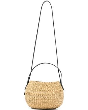 Muuñ Orphee Woven Straw Tote Bag - Natural