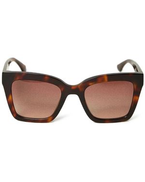 Twinset Tortoiseshell-Effect Sunglasses - Brown