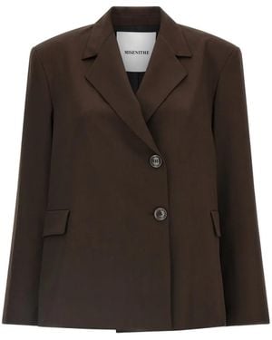 MISENITHE Andy Blazer Met Dubbele Rij Knopen - Bruin