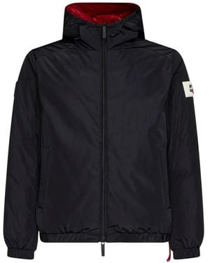 AFTER LABEL Courmayeur Jacke Mit Logo-Patch - Schwarz