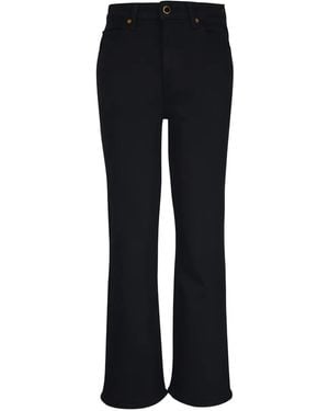 KHAITE Vivian Carlyle Trousers - Black