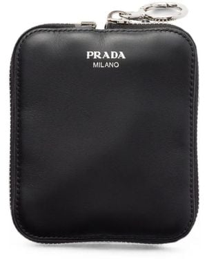 Prada Re-Nylon And Leather Foldable Mini Duffel Bag - Black