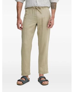 Benetton Drawstring-Waist Trousers - Natural