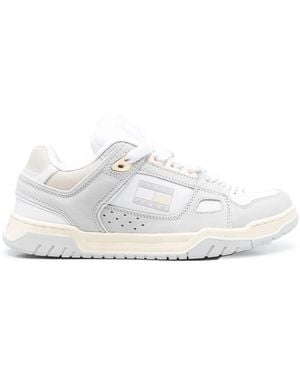Tommy Hilfiger Skate Leather Sneakers - White