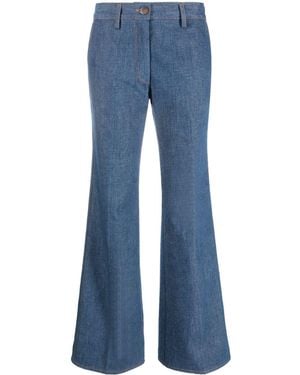 Forte Forte Forte_forte High-waisted Bootcut Denim Jeans - Blue