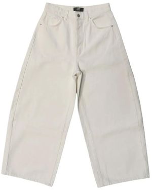 HTC Vaqueros Estilo Baggy - Blanco