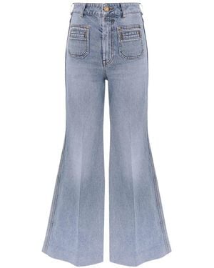 Zimmermann Flared Jeans - Blue