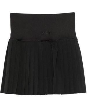 PUMA X Guizio Pleated Mini Skirt - Black