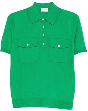 P.A.R.O.S.H. Polo À Poche Poitrine - Green