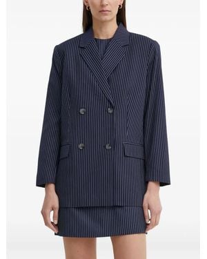 Day Birger et Mikkelsen Blazer Herman con doble botones - Azul