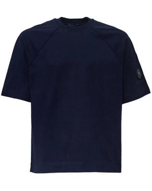 C.P. Company Lens-Detail T-Shirt - Blue