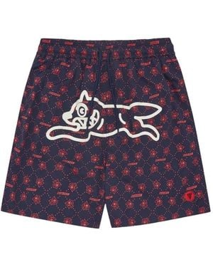 ICECREAM Logo Detail Swim Shorts - Purple