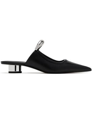 JW PEI Helena Mules - Black