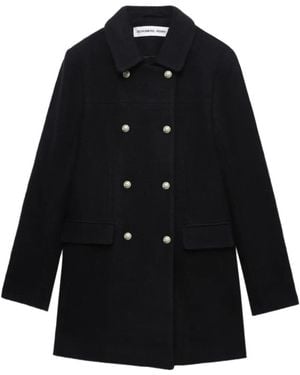 Designers Remix Chaqueta con doble botonadura - Negro