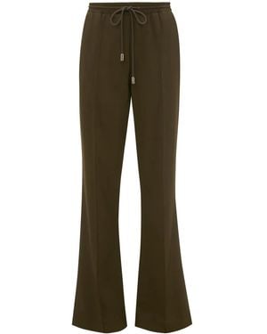 JW Anderson High-Waist Tailored Pants - Brown