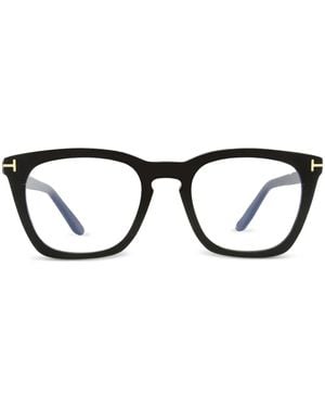 Tom Ford スクエア眼鏡フレーム - ブラック