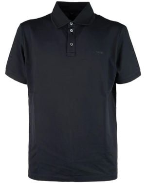 ALPHATAURI Logo-Print Polo Shirt - Black