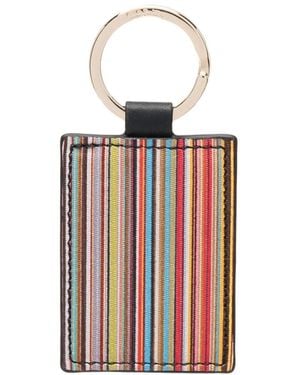 Paul Smith スタープリント キーホルダー - ホワイト